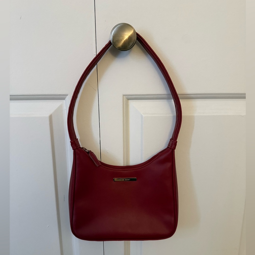 Nine West Red Shoulder Bag - Picture 8 of 10